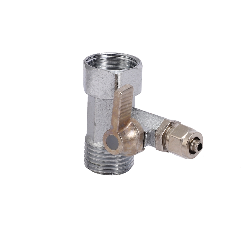 Feed Water Adapter 1/2" to 1/4" Ball Valve Faucet Tap Feed Reverse