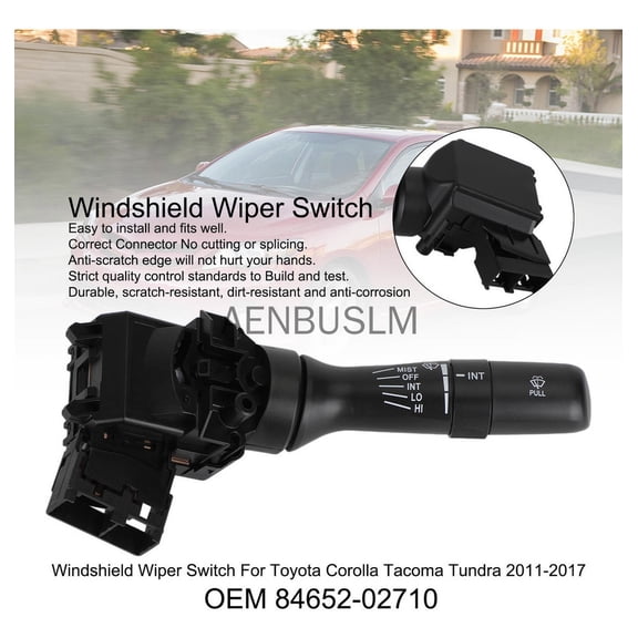 Applies to Windshield Wiper Switch for Toyota Corolla Tacoma T