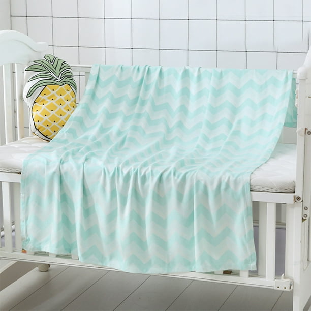 Manta refrescante de verano para quienes duermen con calor | Manta de hielo de fibra transpirable para cama y sofá | Ligera y para todo tipo de clima | Azul o verde