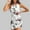 White, variant on Viikei Womens Summer Dresses with Sleeves,Modern Wrap Short Sleeve Dress,Women Casual Bodycon Printde Ribbed Sleeveless Tank Round Neck Camisole Dress White S