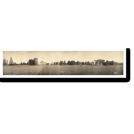 Historic Print, IA Iowa State C Campus Ames 1907 PHOTO, Width 7" x Length 36"