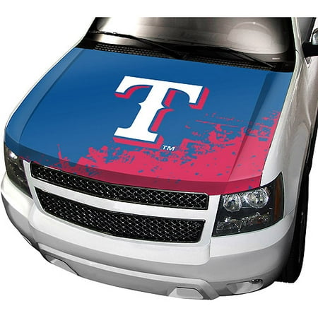 Texas Rangers Auto Hood Cover