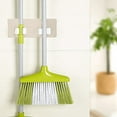 thumbnail image 5 of XIANXIAN Mop Broom Holder No Drill Stainless Steel, Mop Broom Organizer Wall Mounted Heavy Duty with Hooks Hanger, Storage Rack Self Adhesive 2PC for Bathroom, Kitchen, Office, 5 of 5