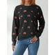 thumbnail image 4 of Txlixc Pullover femenino de Halloween, sudadera de calabaza impresa, blusa de manga larga de cuello redondo de ocio, ropa callejera de otoño Txlixc  moda, 4 of 9