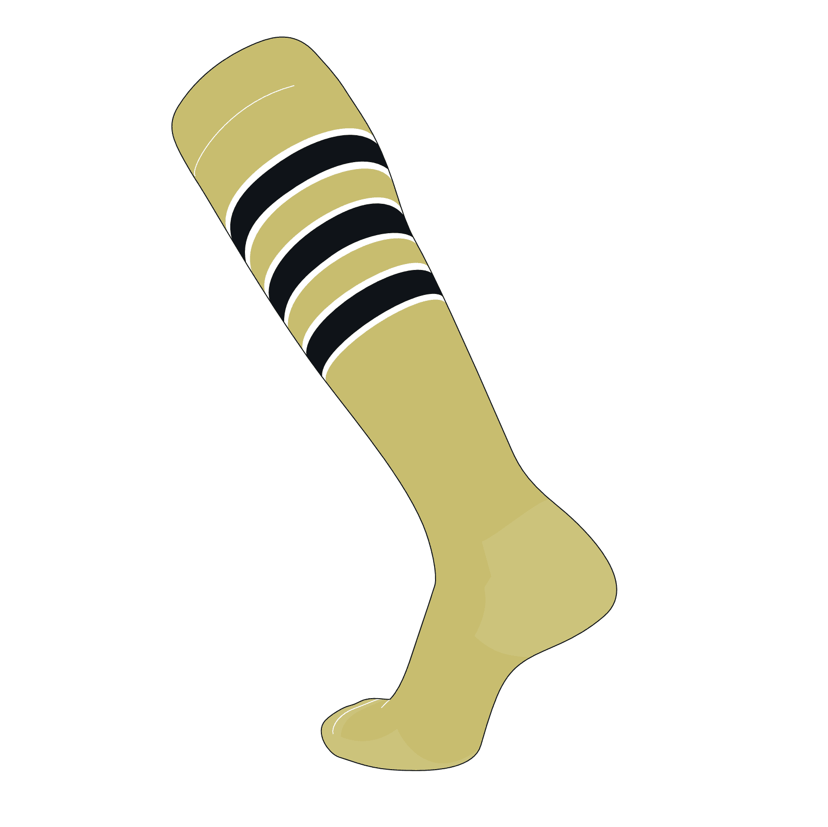 Vegas Black TCK Elite Baseball Football Knee High Striped Socks Maroon D