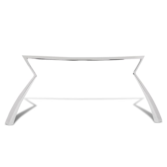 Front Upper Grille Trim Chrome 531210E120 Fit For 2016-2019 Lexus RX350 RX450h