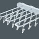 thumbnail image 5 of Tendedero de Ropa Jadeshay Tendedero de Toalla de Pared Perchas de Clip Plegables, 5 of 5