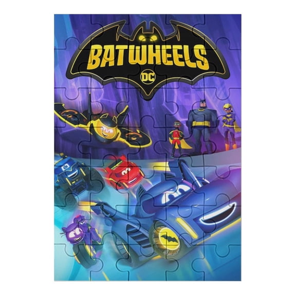 35 PCS Jigsaw Puzzle Batwheels Wooden Puzzle Challenging Game Fun Artwork For Family Friends Gifts