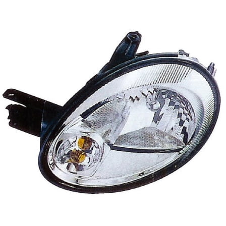 Headlight Front Lamp for 03-05 Dodge Neon (Chrome Housing) Driver Left