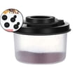 thumbnail image 1 of Dvruxg Mini Salières à Épices Réutilisables, Ensemble de Pots à Poivre Transparents, Contenants d'Assaisonnement de Qualité Alimentaire pour Repas en Camping et Pique-Nique en Plein Air, 1 of 5