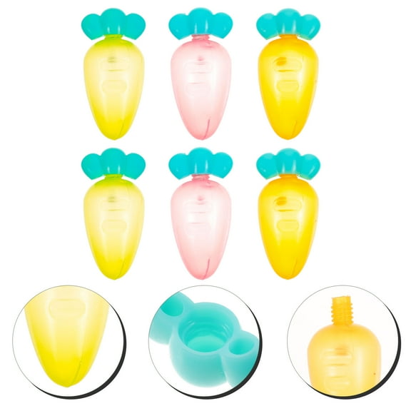 FUTUREORYY 6Pcs Small Sauce Bottles High Grade Soy Sauce Dispenser for Home Camping and Picnic