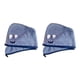 thumbnail image 4 of Toystoory Gorro de secado rápido para niños de terciopelo Coral , envoltura para el pelo largo y rizado, gorro de ducha, botón, turbante, azul 2piezas, 4 of 6