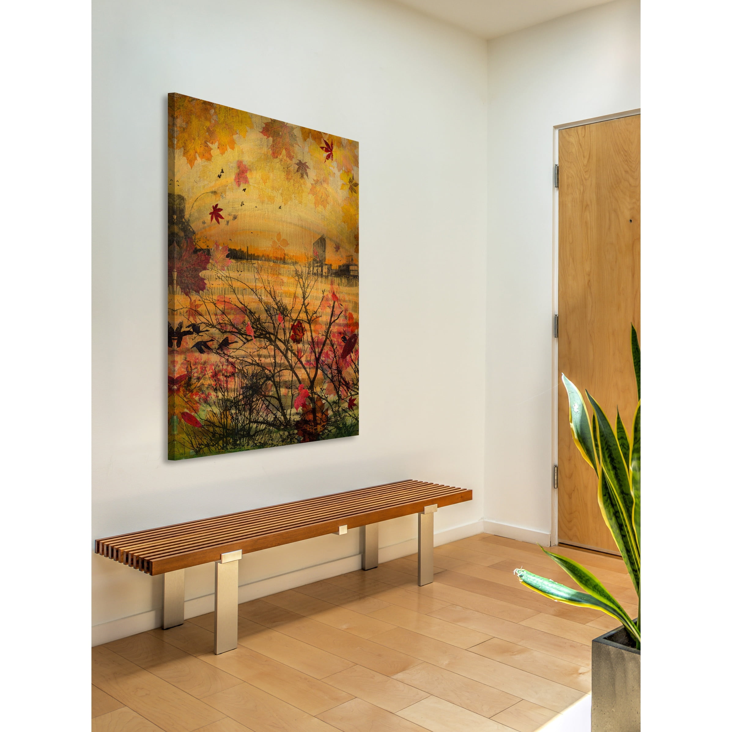 "Autumnal Tide" Painting Print on Wrapped Canvas