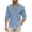 Blue, variant on Men Long Sleeve Dress Shirt Classic Fit Button Down Formal Business Casual Top Grey M