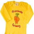 thumbnail image 1 of Infant Lap Tees Long Sleeve - Organically Growing Yellow Carrot, 1 of 1