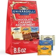 GHIRARDELLI Chocolate Caramel Assortment Squares, 8.6 oz Bag