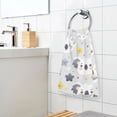 thumbnail image 5 of Cartoon Koala and Star Bath Towel 100% Cotton Soft Thick High Absorbency Hand Face Towel Single Pack 16x28in, 5 of 7
