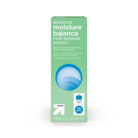 Up&Up Pure Advanced Moisture Moist Balance Multi-Purpose Lens Solution, 4 fl oz