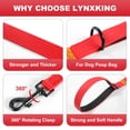 thumbnail image 5 of Lynxking Webbing Dog Leash, 6 ft Dog Walking Lead with Padded Handle and Welded D-Ring for Large Medium Small Dogs, 5 of 8