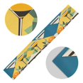 thumbnail image 5 of Yayeee Table Runner 70 inches Long Home Kitchen Dinning Party Decoration, Yellow Glasses, 5 of 7