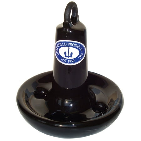 UPC: 0025552510104 | Greenfield 510-E Economy Vinyl Coated Mushroom Anchor – Black  10 lb.
