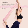 thumbnail image 3 of facefd 1.8m Yoga Rally Band Sports Stretching Band Elastic Band Rally Sheet Color Fitness Resistance Band, 3 of 5