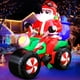 thumbnail image 1 of Decoraciones Inflables Navideñas DeeKom Papá Noel 6 Pies LED, 1 of 8