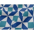 thumbnail image 4 of oneOone Viscose Jersey Fabric Triangle|Parallelogram & Square Geometric Decor Fabric Printed BTY 60 Inch Wide, 4 of 5