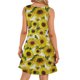 thumbnail image 4 of Mujeres verano casual sin mangas cuello redondo gradiente impreso bolsillo manga vestidos vestido suelto OAVQHLG3B Store lin121212, 4 of 5