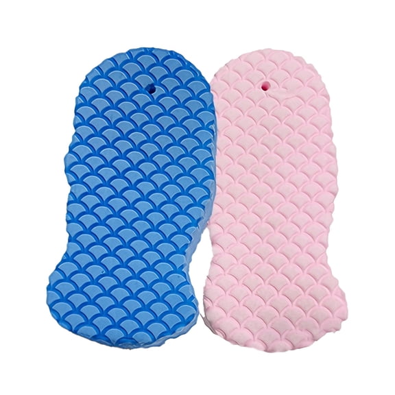 Family-Friendly 3D Super Soft Bath Sponge - Gentle Exfoliator for Adults, Kids & Pregnant Women