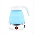 thumbnail image 2 of Calentador de agua plegable y portátil para tetera, hervidor eléctrico de 0,6l, 600w, 110/220v, para viaje y hogar, hervidor de agua, Gel de sílice, 2 of 4