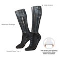thumbnail image 4 of Xecao Fantasy Medieval Weaponry Pattern Adult Stockings with Color-Block Design and 3D Print, Breathable Comfortable Hosiery for Daily Wear and Sports, 4 of 6
