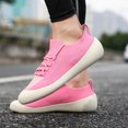 thumbnail image 4 of Zapatillas de deporte Zapatos casuales al aire libre Ejercicio de gimnasio antideslizante para hombres mujeres (38) Rosa Ndcxsfigh Tenis De Mujer Tenis De Hombre, 4 of 9
