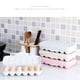 thumbnail image 4 of Caja de almacenamiento de huevos, soporte de plástico apilable para huevos, organizador de almacenamiento de rejillas con tapa a presión, Organizadores de utensilios de cocina Gris 12 rejilla Bearachild HA003342-03, 4 of 6