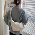 thumbnail image 2 of Solid Nylon Crossbody Bag 2023 New Unisex Large Capacity Casual Shoulder Bag Advanced Student Hobos Bag European American, 2 of 6