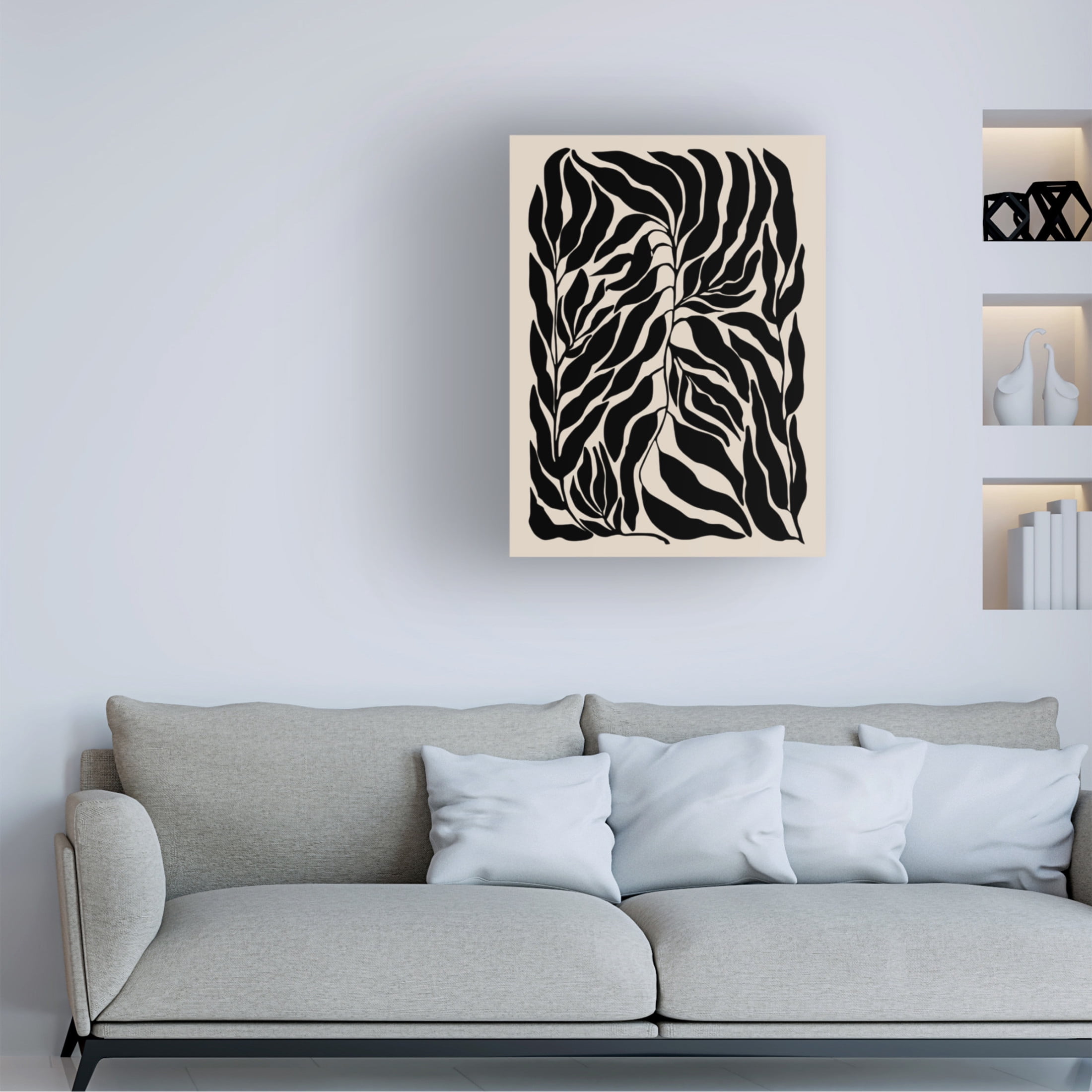 Trademark Fine Art Elena Ristova  botanical105 Canvas Wall Art