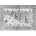 thumbnail image 1 of Ahgly Company Indoor Rectangle Animal Gray Traditional Area Rugs, 5' x 7', 1 of 1