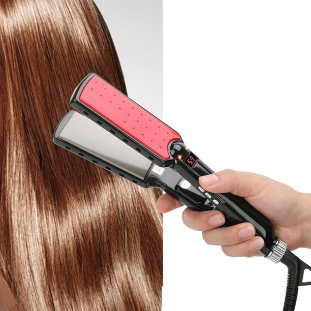 Plancha Rizadora Plancha Pelo Placas Intercambiables Plancha De