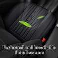 thumbnail image 6 of Kugisaki Leather Memory Foam Heightening Car Seat Cushion, Thick Booster Seat Cushion for Car,Truck,SUV, Office Chair, Comfort for Long Sitting, 6 of 6