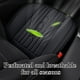 thumbnail image 4 of Cubierta de asiento de cuero para automóvil, todas las estaciones, completamente cerrada, cubierta de asiento transpirable, negro, 4 of 6