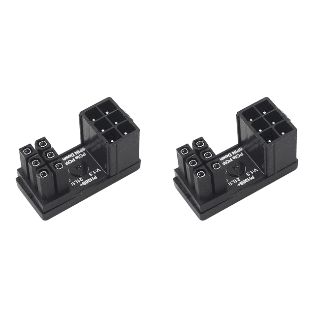 Conector GPU PCIe 8 Pines 6 para Tarjeta Gráfica Computadora PC (PH36B+)