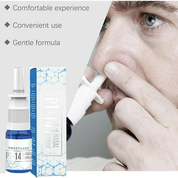 Clearance 1PC-Pt 141 Peptide Nasal Spray , Professional_Prostate Spray  Improves Circulation,for Men Prostate_Relief,Improved Bladder Control,  Professional Support for Men's Wellness