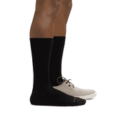 Darn Tough Men's The Standard Crew Lightweight with Cushion, Charcoal, Large