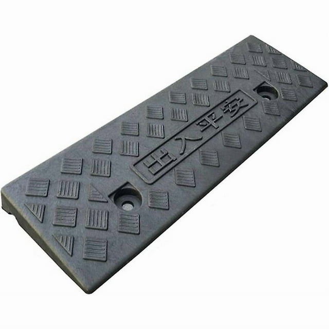 Loading Ramp, Plastic Anti-Slip Curb Ramps Portable Lightweight Threshold Ramps for Car Scooter Caravan Wheelchair Disabled Access Sidewalk Bike Motor