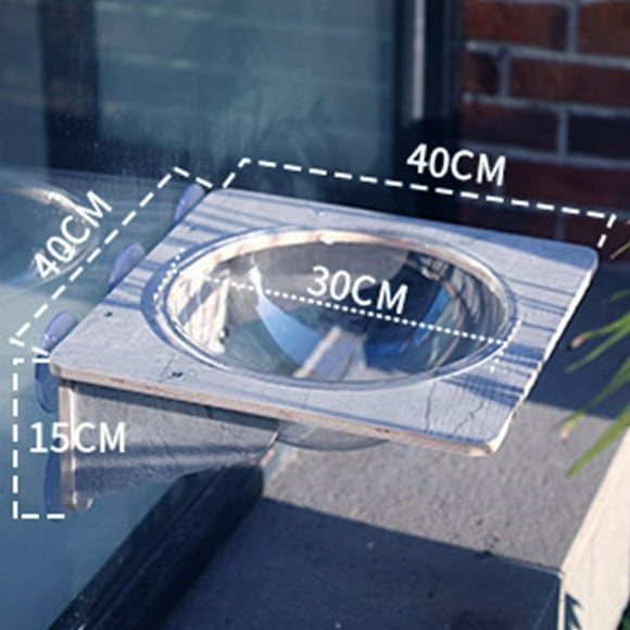 Window Cat Climbing Frame,Glass Wall Cat Climbing Wall Cat Climbing Shelf Cat Climbing Furniture Crafted with Care