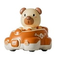 thumbnail image 3 of Animalanimal-coche de juguete con fricción para niños, vehículo de juego infantil , coche de fricción, juguete para regalo de cumpleaños, Oso, 3 of 8