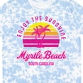 thumbnail image 4 of Inktastic Summer Enjoy the Sunshine Myrtle Beach South Carolina Pink T-Shirt, 4 of 5