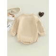 thumbnail image 5 of Baby Football Outfit Boy Girl Game Day Sweatshirt 3M 6M 12M 18M Bubble Bodysuit Onesie Newborn Thanksgiving Outfit Fall Clothes, 5 of 10