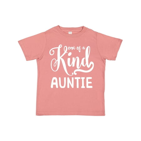 

Inktastic Gift for Aunts | One of a Kind Auntie (white) Gift Toddler Toddler Girl T-Shirt
