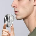 thumbnail image 1 of Beauty Care Georges Men's Mini Portable Electric Shaver Pocket Shaver Usb Rechargeable Mini Electric Shaver Suitable for Home Car Travel Gift with Battery Display, 1 of 8